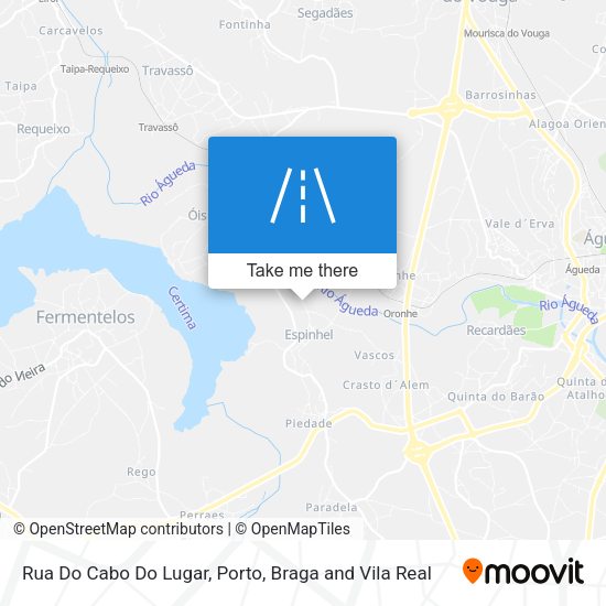 Rua Do Cabo Do Lugar mapa
