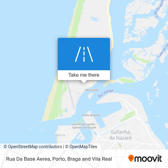 Rua Da Base Aerea mapa