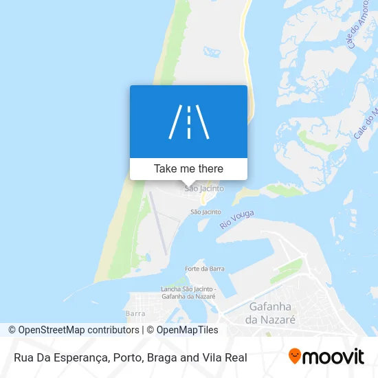 Rua Da Esperança map