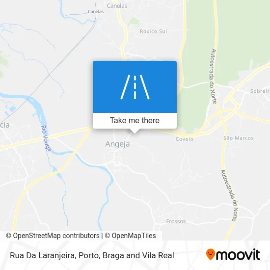 Rua Da Laranjeira map