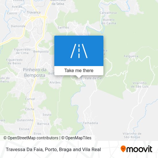 Travessa Da Faia mapa