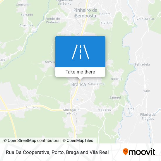 Rua Da Cooperativa mapa