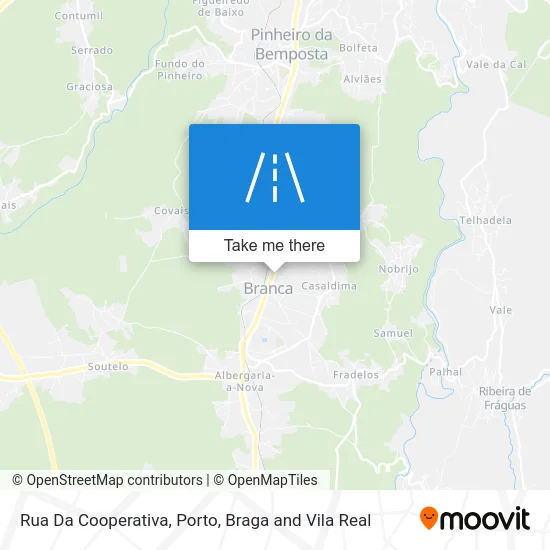 Rua Da Cooperativa map