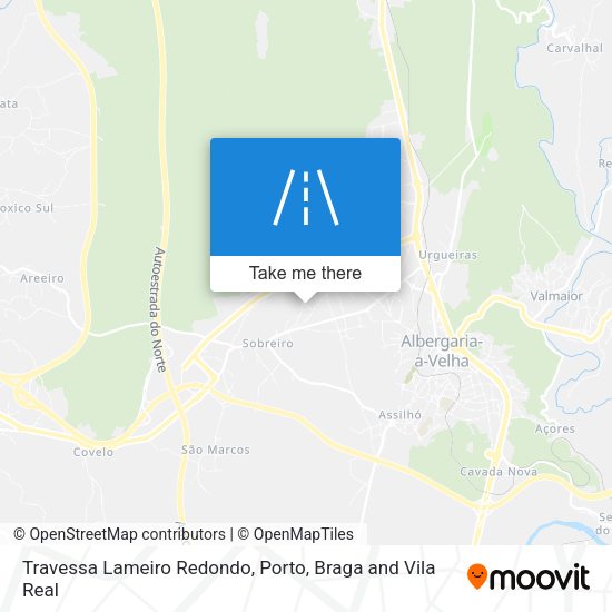 Travessa Lameiro Redondo map