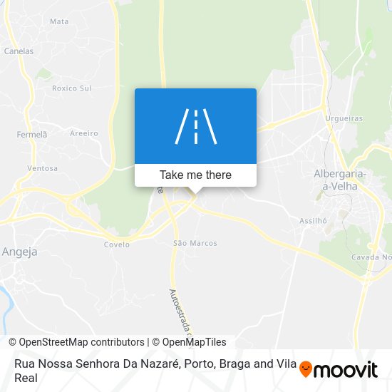 Rua Nossa Senhora Da Nazaré mapa