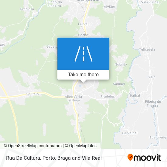 Rua Da Cultura mapa