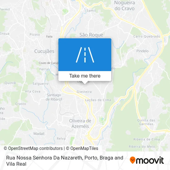 Rua Nossa Senhora Da Nazareth map