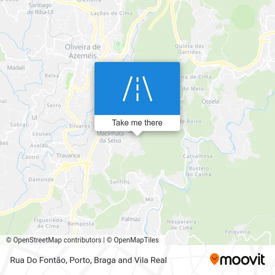 Rua Do Fontão map