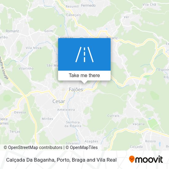 Calçada Da Baganha map