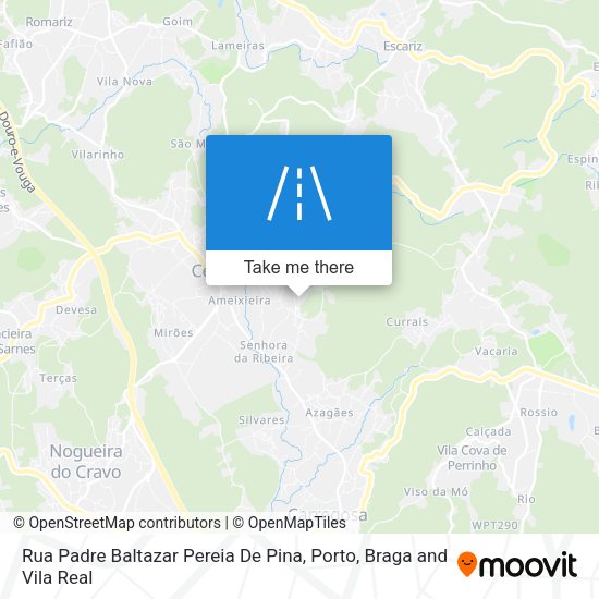 Rua Padre Baltazar Pereia De Pina map