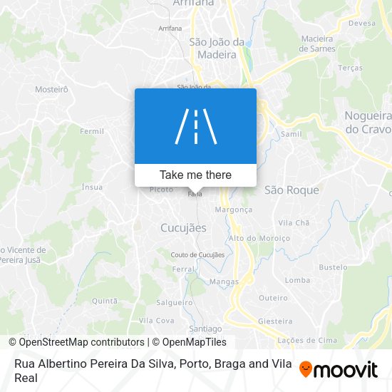 Rua Albertino Pereira Da Silva map