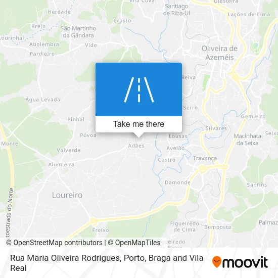 Rua Maria Oliveira Rodrigues map
