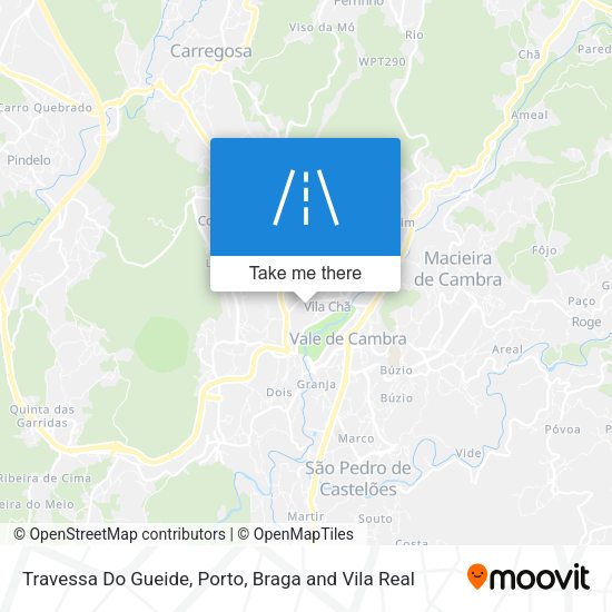 Travessa Do Gueide mapa
