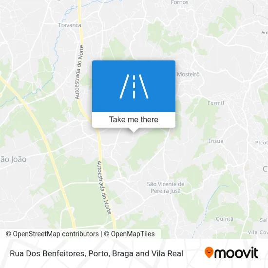 Rua Dos Benfeitores map