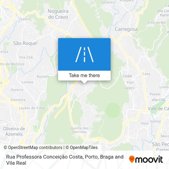 Rua Professora Conceição Costa map