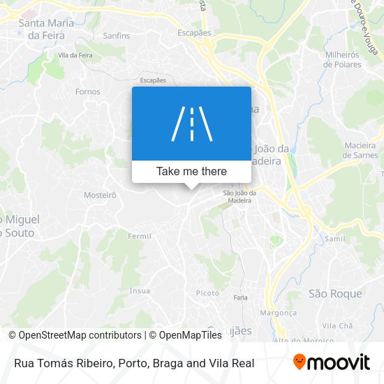 Rua Tomás Ribeiro map