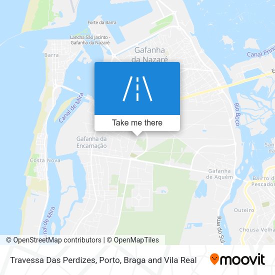 Travessa Das Perdizes mapa