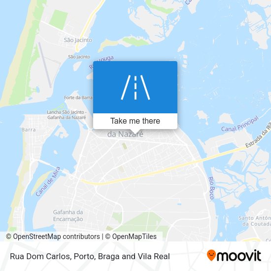 Rua Dom Carlos map