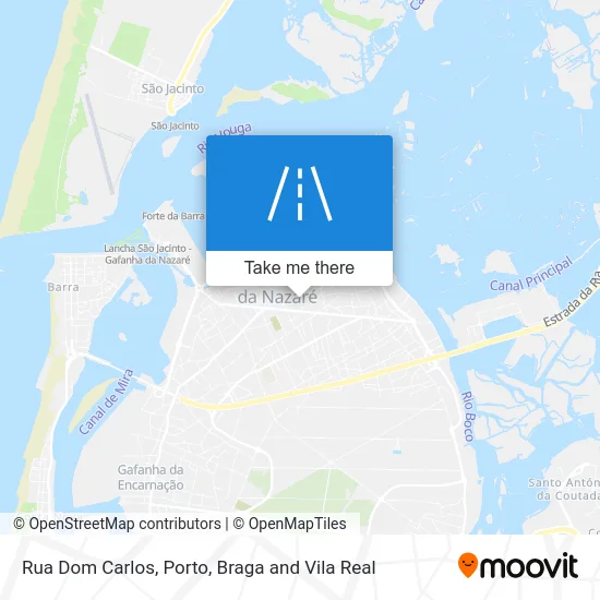 Rua Dom Carlos map