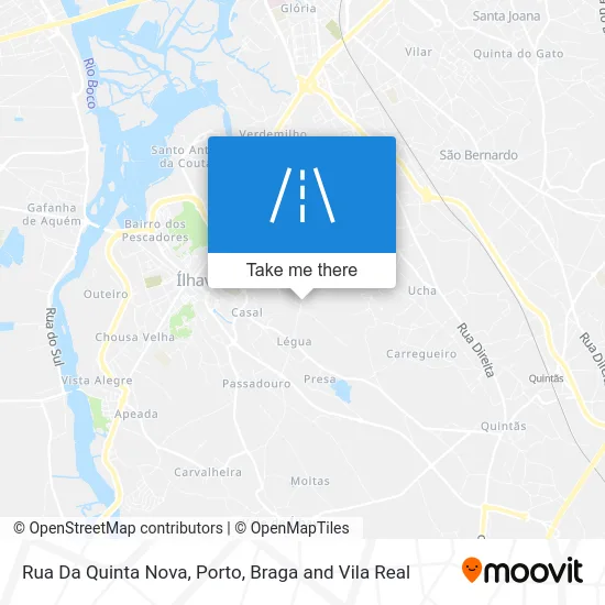 Rua Da Quinta Nova map