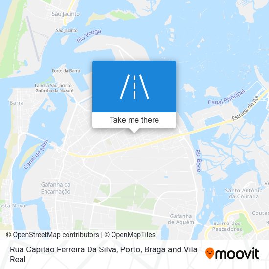 Rua Capitão Ferreira Da Silva mapa