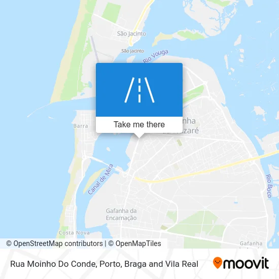 Rua Moinho Do Conde map