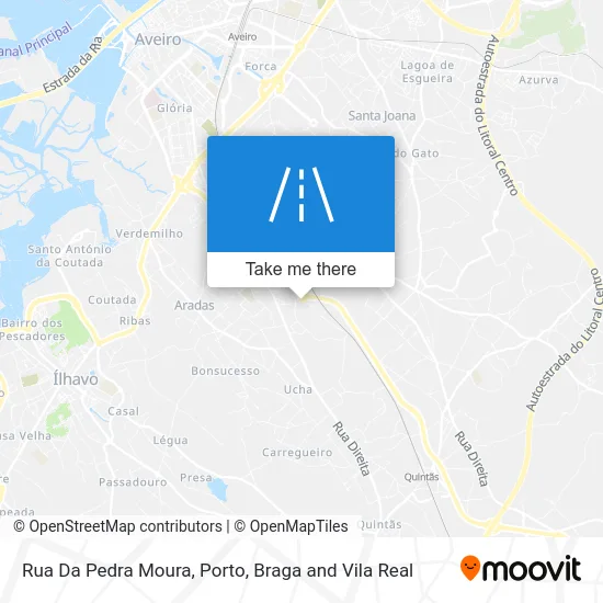 Rua Da Pedra Moura map