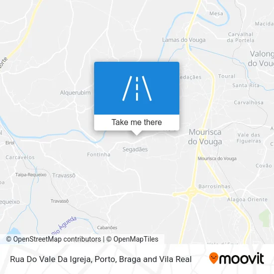 Rua Do Vale Da Igreja map