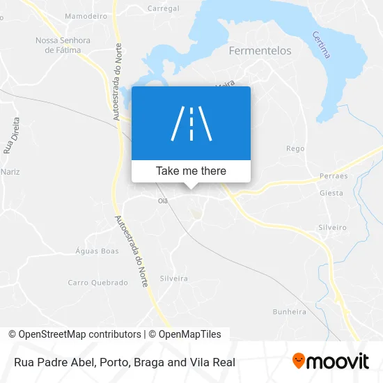 Rua Padre Abel map