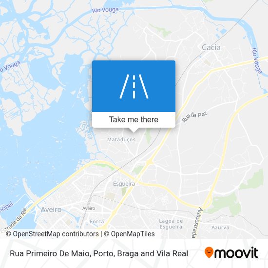 Rua Primeiro De Maio map