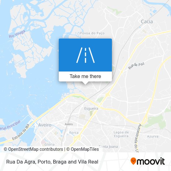 Rua Da Agra map