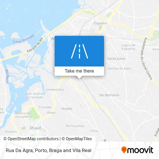 Rua Da Agra map