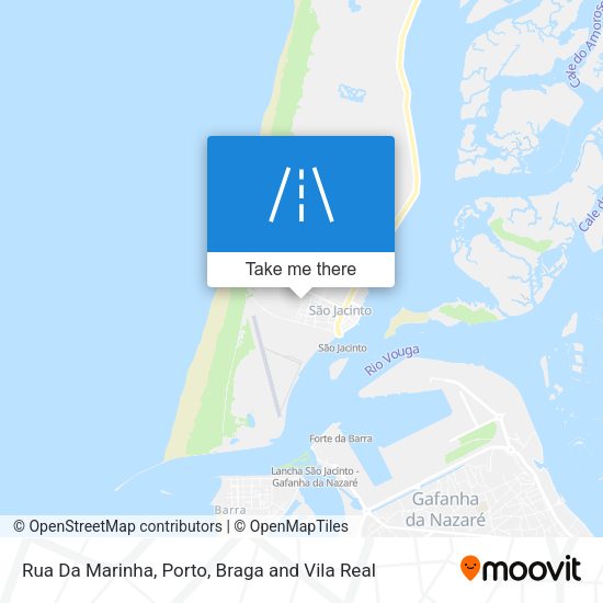 Rua Da Marinha mapa
