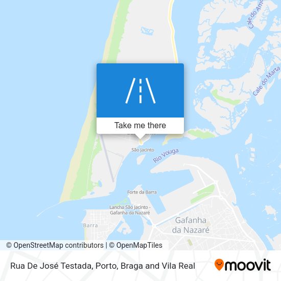 Rua De José Testada map