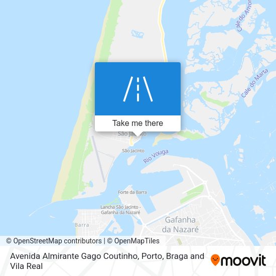 Avenida Almirante Gago Coutinho mapa