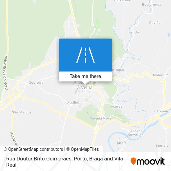 Rua Doutor Brito Guimarães map
