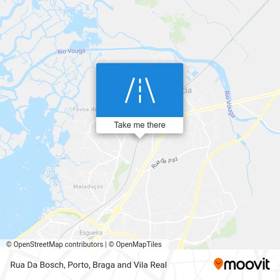 Rua Da Bosch map
