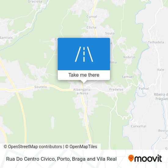 Rua Do Centro Cívico map