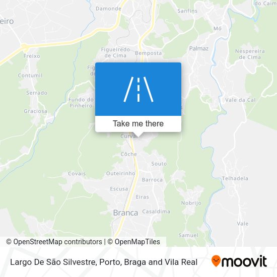 Largo De São Silvestre map