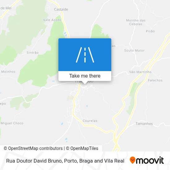 Rua Doutor David Bruno map