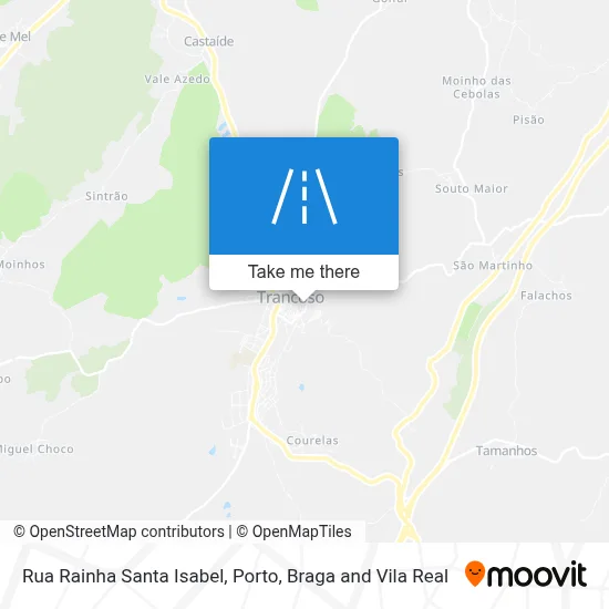 Rua Rainha Santa Isabel map