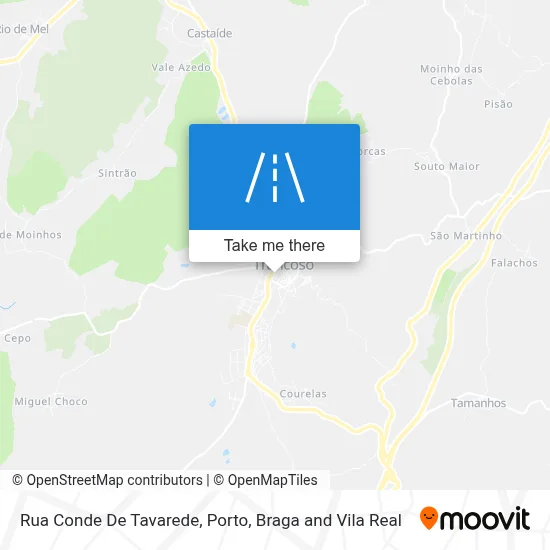 Rua Conde De Tavarede map