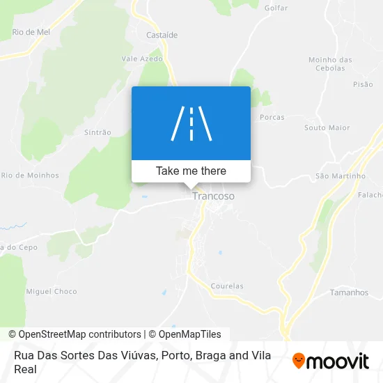 Rua Das Sortes Das Viúvas map