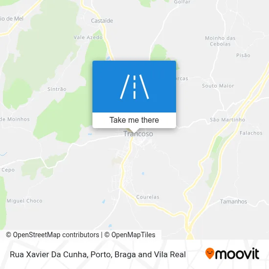 Rua Xavier Da Cunha map