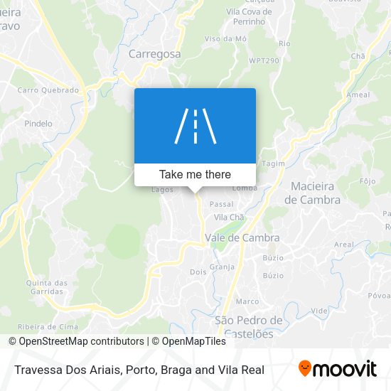 Travessa Dos Ariais mapa