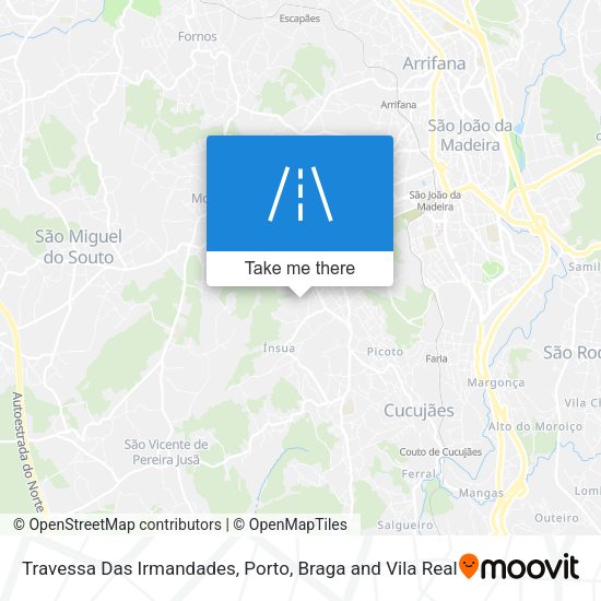 Travessa Das Irmandades mapa