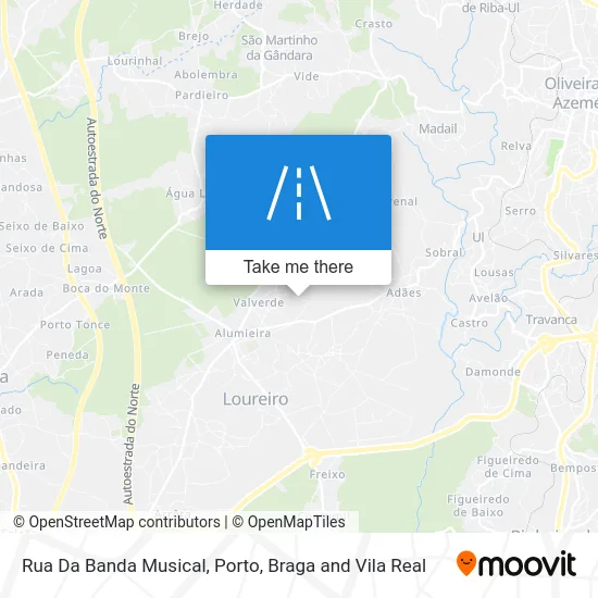 Rua Da Banda Musical map