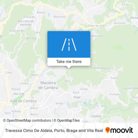 Travessa Cimo De Aldeia map