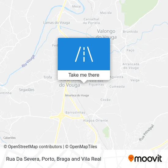 Rua Da Severa map