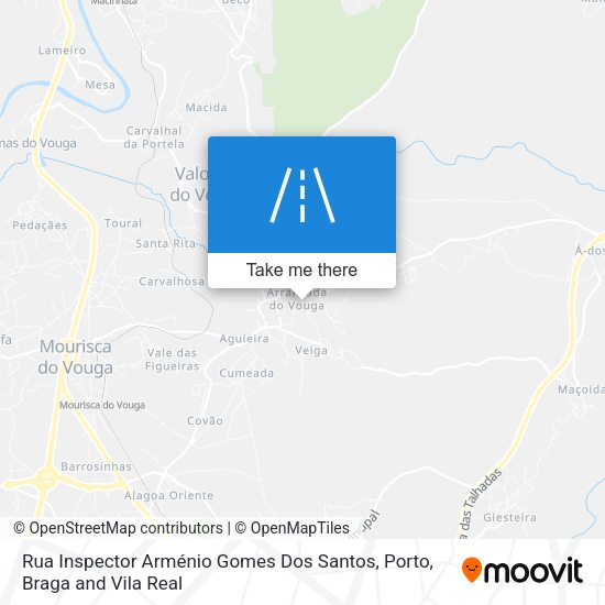 Rua Inspector Arménio Gomes Dos Santos map